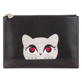 Karl Lagerfeld Love Genți plic Negru Multicolor