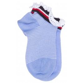 Tommy Hilfiger Set de 2 perechi de șosete pentru copii Albastru