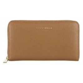 Coccinelle Metallic Portofel Maro