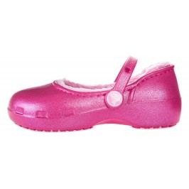 Crocs Karin Fuzz Lined Clog Balerini pentru copii Roz