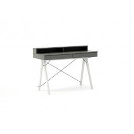 Masa de birou Basic White Grey, L100xl50xh85 cm