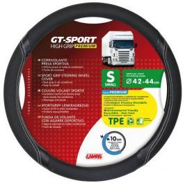 Husa volan camion Lampa GT sport negru cu argintiu